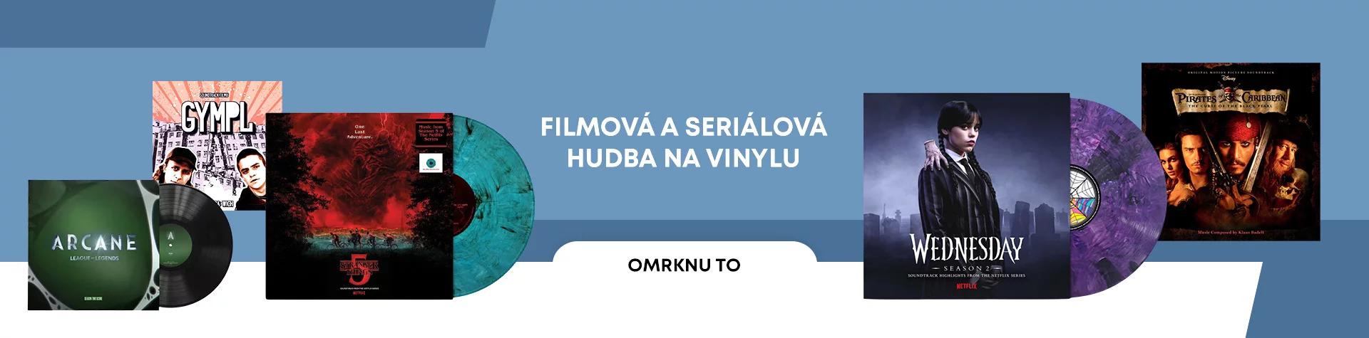Filmová a seriálová hudba na vinylu