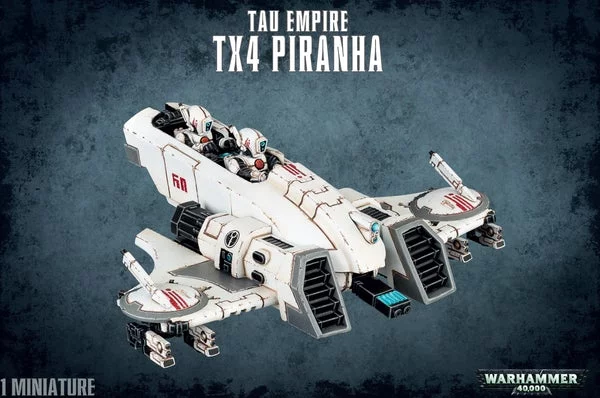 W40k: Tau Empire TX4 Piranha (1 figurka)