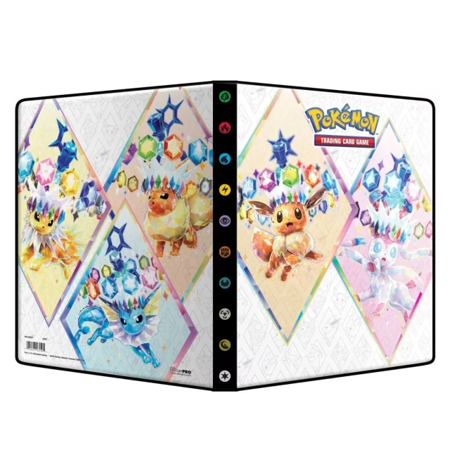 Album na karty Pokémon - Scarlet & Violet Prismatic Evolutions 9-Pocket Binder (180 karet)