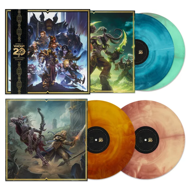 Album World of Warcraft: 20 Years of Music na 4x LP