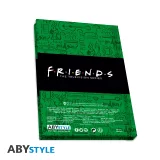 Dárkový set Friends - Central Perk (sklenice, pin a zápisník)