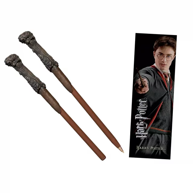 Dárkový set Harry Potter - Harry Potter Wand (pero, záložka)