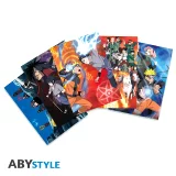 Dárkový set Naruto - Shippuden (hrnek, akrylová figurka, pohlednice)