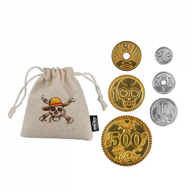 Dárkový set One Piece - Nami's Bandana & Berry Coins (šátek a mince)