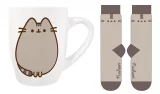 Dárkový set Pusheen - hrnek a dámské ponožky