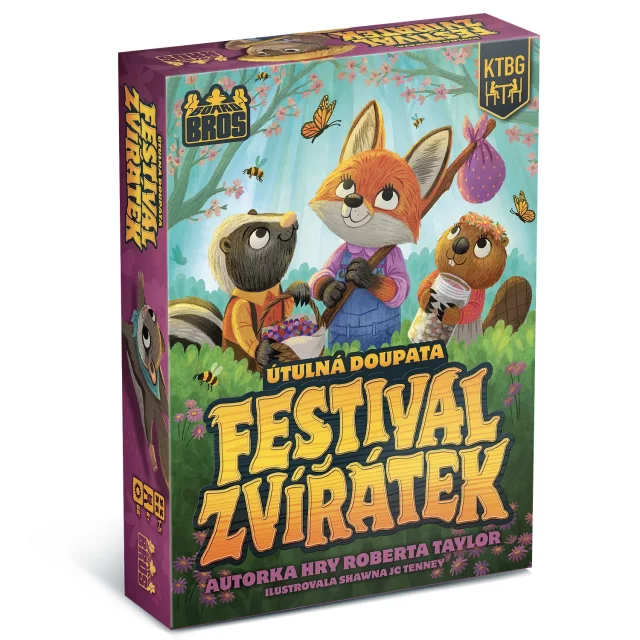 Desková hra Festival zvířátek