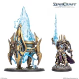 Desková hra StarCraft - Tabletop Miniature Game - Artanis & Pylon - Hero Expansion Set (2 figurky)