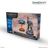 Desková hra StarCraft - Tabletop Miniature Game - Jim Raynor & Point Defense Drone - Hero Expansion Set (2 figurky)