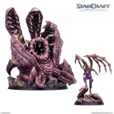 Desková hra StarCraft - Tabletop Miniature Game - Kerrigan & Omega Worm - Hero Expansion Set (2 figurky)