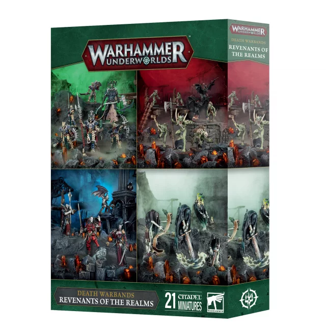 Desková hra Warhammer Underworlds - Revenants Of The Realms (21 figurek) (rozšíření)