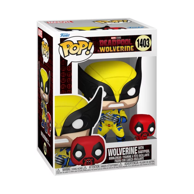 Figurka Deadpool & Wolverine - Wolverine with Babypool (Funko POP! Marvel 1403)