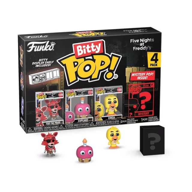 Figurka Five Nights at Freddy’s - Foxy The Pirate 4-pack (Funko Bitty POP)