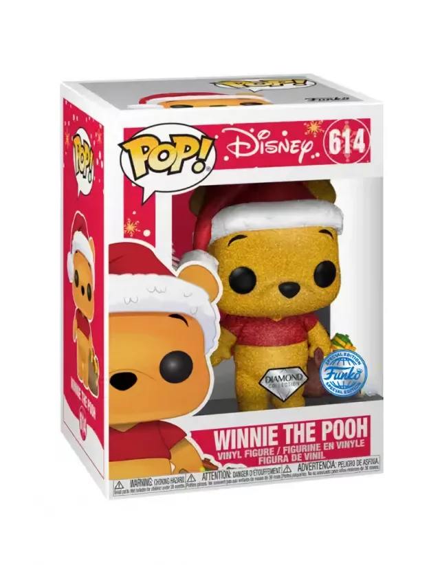 Figurka Disney - Winnie the Pooh Holiday (Diamond Collection) (Funko POP! Disney 614)