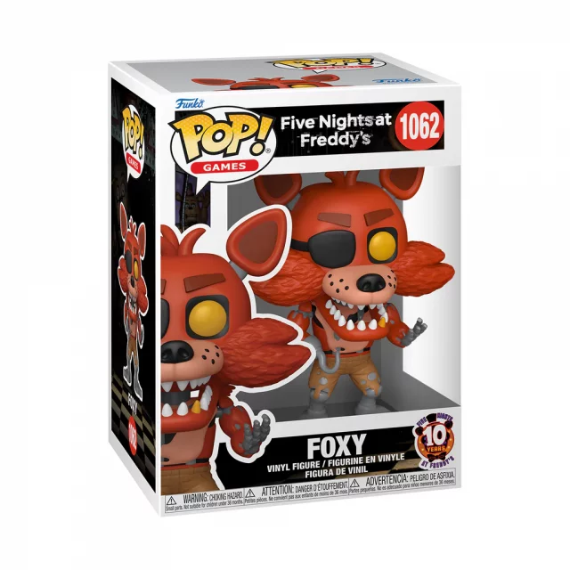 Figurka Five Nights at Freddy's - Foxy 10th Anniversary (Funko POP! Games 1062)