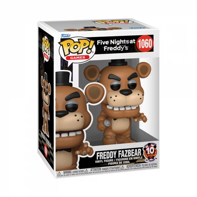 Figurka Five Nights at Freddy's - Freddy Fazbear 10th Anniversary (Funko POP! Games 1060)