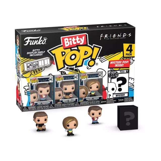 Figurka Friends - Joey Tribbiani 4-pack (Funko Bitty POP)