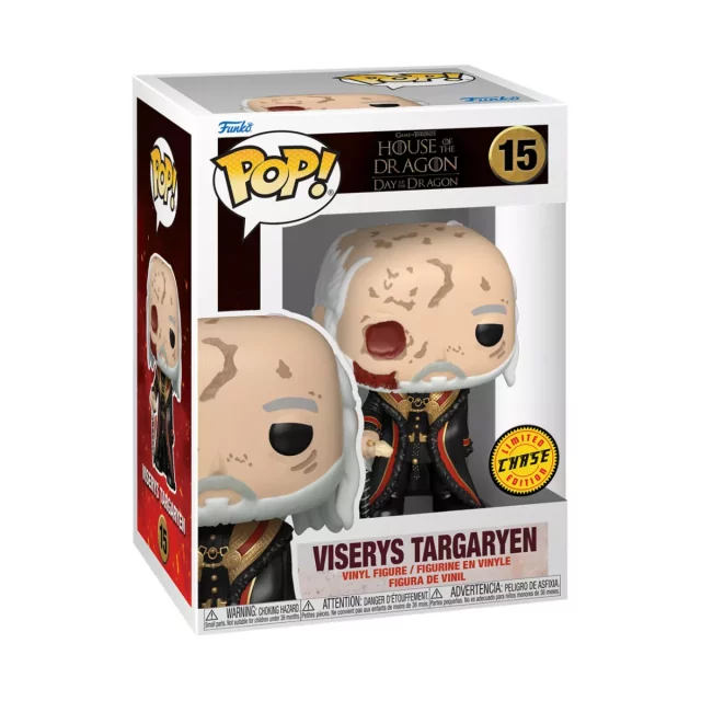 Figurka Game of Thrones: House of the Dragon - Viserys Targaryen Chase (Funko POP! House of the Dragon 15) (poškozený obal)