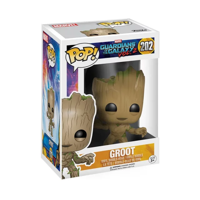 Figurka Guardians of the Galaxy - Groot (Funko POP! Marvel 202)