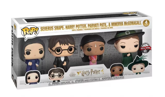 Figurka Harry Potter - Severus Snape/Harry Potter/Parvati Patil/Minerva McGonagall (Funko POP! 4-Pack)
