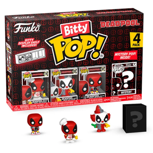 Figurka Marvel - Deadpool BBQ Master 4-pack (Funko Bitty POP)