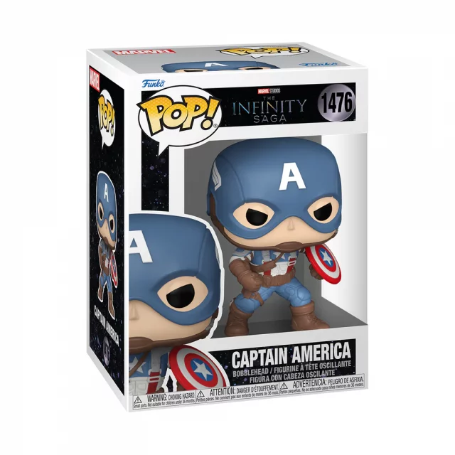 Figurka Marvel: The Infinity Saga - Captain America (Funko POP! Marvel 1476)