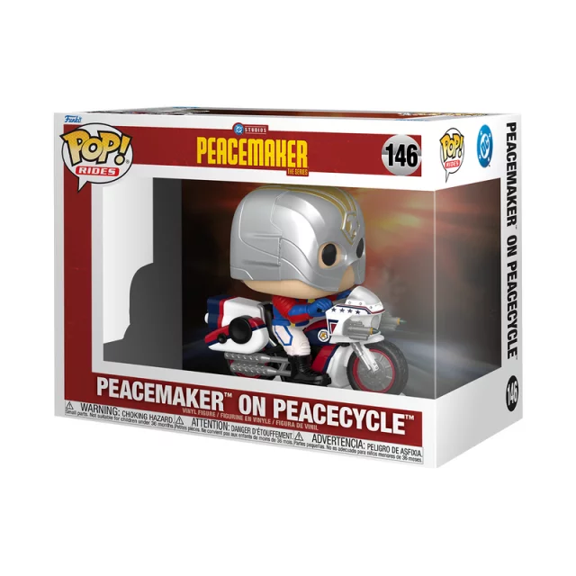 Figurka Peacemaker - Peacemaker on Peacecycle (Funko POP! Rides 146)