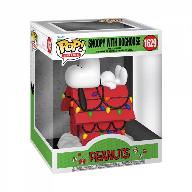 Figurka Peanuts - Snoopy with Doghouse (Funko POP! Deluxe 1629)