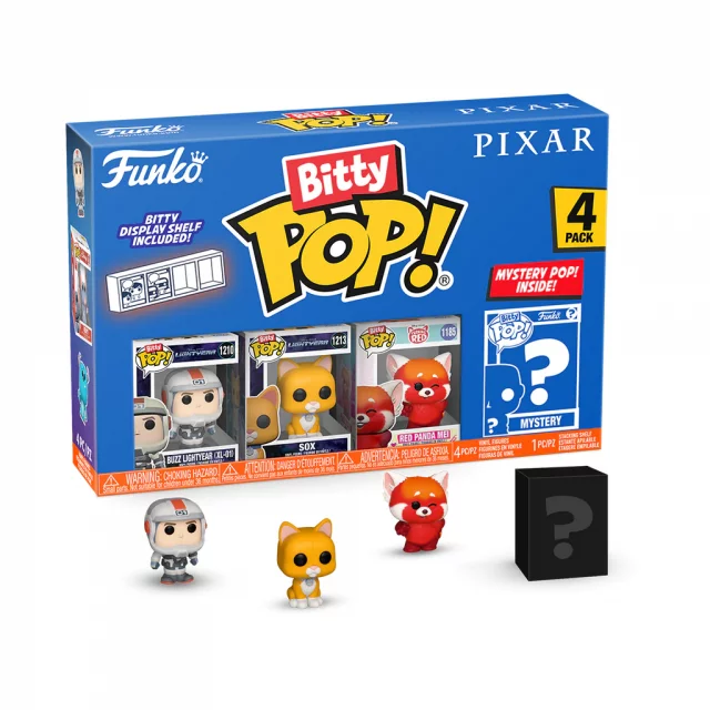 Figurka Pixar - Buzz Lightyear 4-pack (Funko Bitty POP)