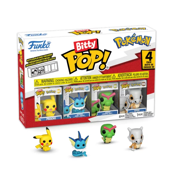 Figurka Pokémon - Pikachu 4-pack (Funko Bitty POP)