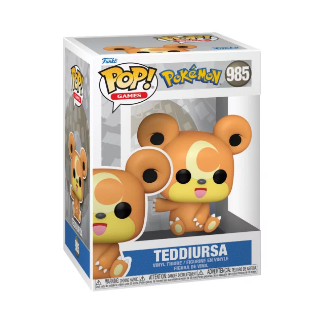 Figurka Pokémon - Teddiursa (Funko POP! Games 985)