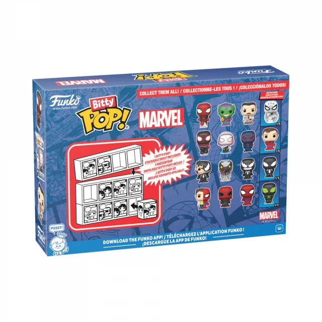 Figurka Spider-Man - Miles Morales 4-pack (Funko Bitty POP)