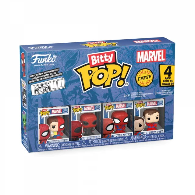 Figurka Spider-Man - Peter Parker & Spider-Man (Funko Bitty POP)