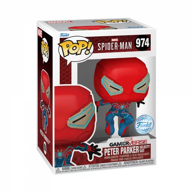 Figurka Spider-Man - Peter Parker Velocity Suit (Funko POP! Marvel 974)