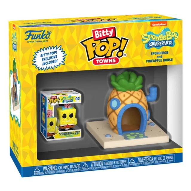 Figurka Spongebob - Spongebob and Pineapple House (Funko Bitty POP! Town)