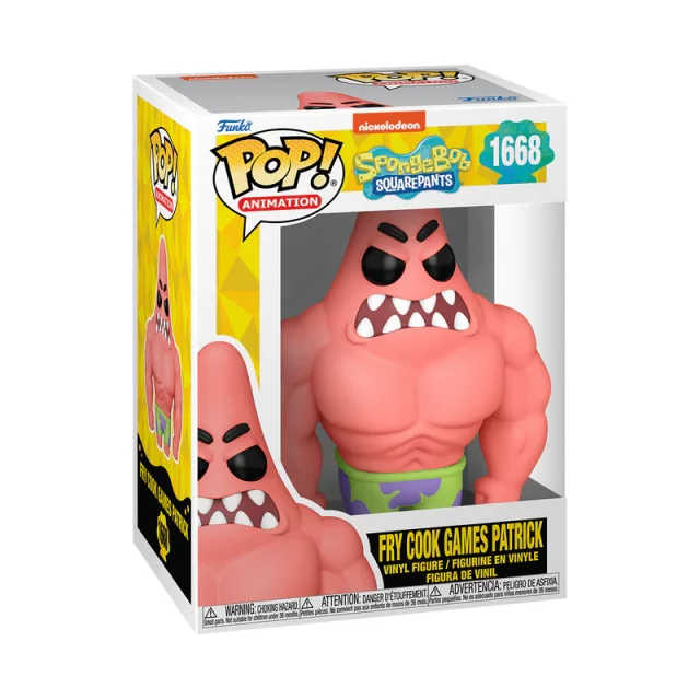 Figurka SpongeBob Squarepants - Fry Cook Games Patrick (Funko POP! Animation 1668)