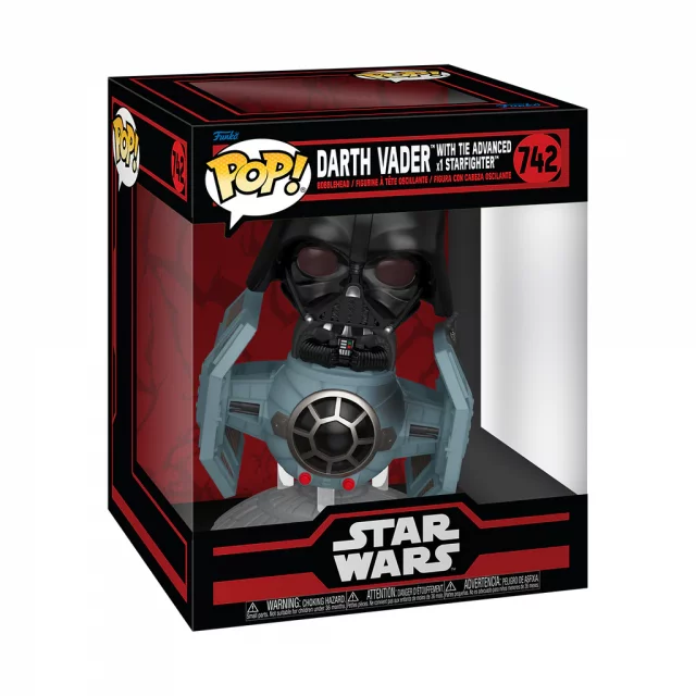 Figurka Star Wars - Darth Vader with TIE Advanced x1 Starfighter (Funko POP! Rides 742)