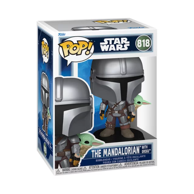 Figurka Star Wars - The Mandalorian with Grogu (Funko POP! Disney 818)