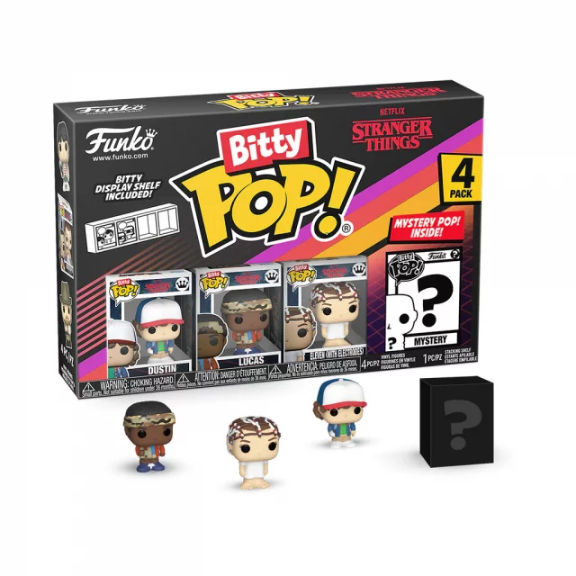 Figurka Stranger Things - Dustin 4-pack (Funko Bitty POP)