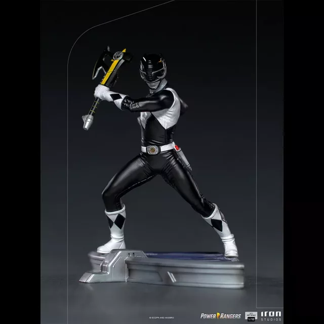 Soška Strážci vesmíru - Black Ranger BDS Art Scale 1/10 (Iron Studios)