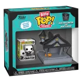 Figurka The Nightmare before Christmas - Jack Skellington and Jack's House (Funko Bitty POP! Town)