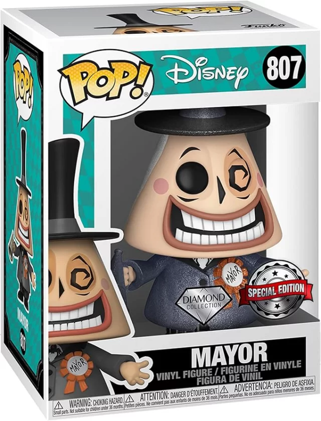 Figurka The Nightmare Before Christmas - Mayor (Diamond Collection) (Funko POP! Disney 807)