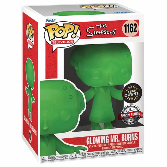 Figurka The Simpsons - Glowing Mr. Burns Chase (svítící) (Funko POP! Television 1162)