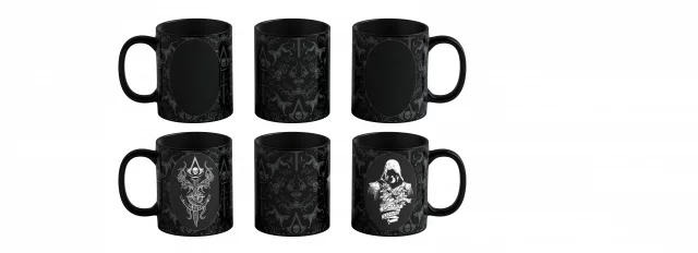 Hrnek Assassin's Creed Black Flag Resynced - Edward Kenway (měnící se)