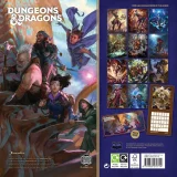 Kalendář Dungeons & Dragons 2025