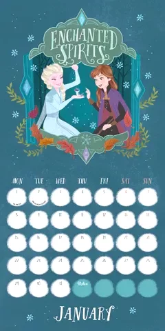 nástěnný kalendář