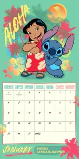 Kalendář Lilo & Stitch 2024