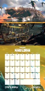 Kalendář Mandalorian 2024