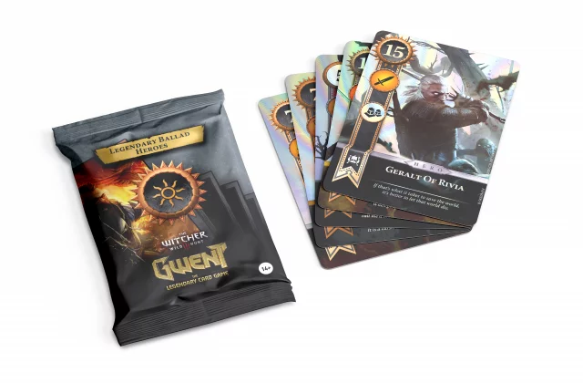 Karetní hra Gwent - Ballads Legendary Foil Cards - Nilfgaard (10 karet) ENG