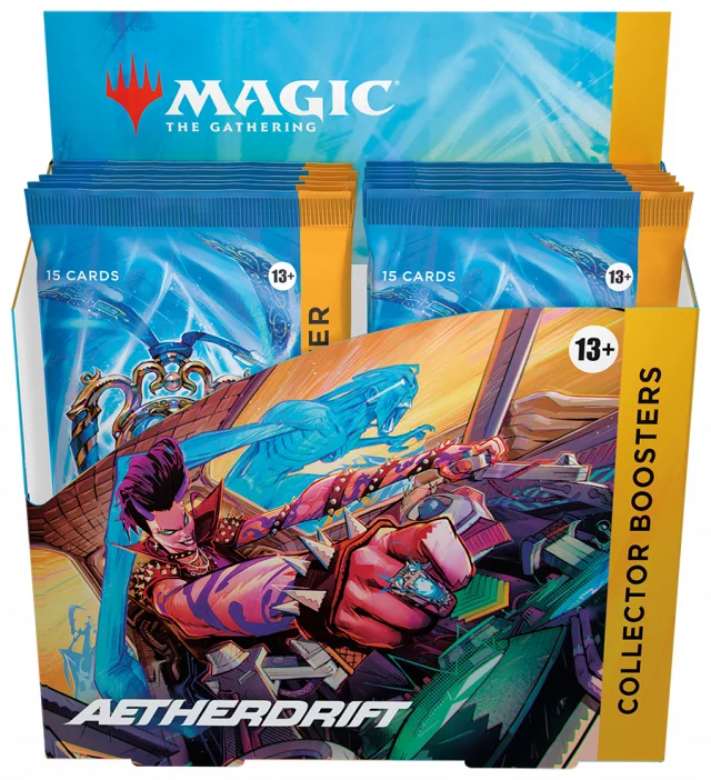 Karetní hra Magic: The Gathering Aetherdrift - Collector Booster Box (12 boosterů)