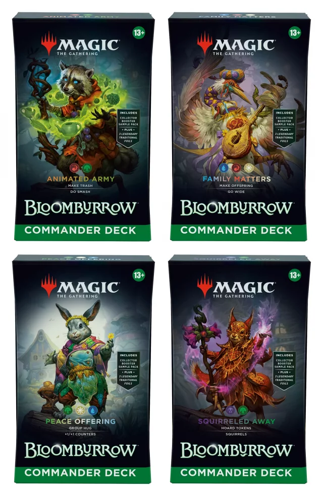 Karetní hra Magic: The Gathering Bloomburrow - Commander Deck Set